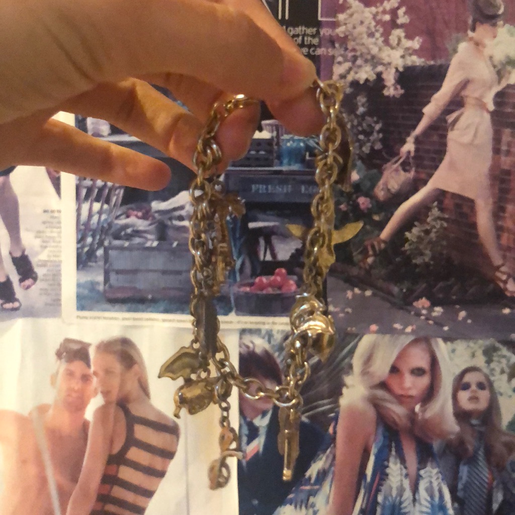 Diamonds International Charm Bracelet